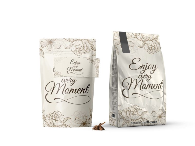 Enjoy the Stand Packet Mockup